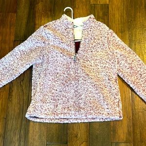 Fluffy Half Zip Jacket